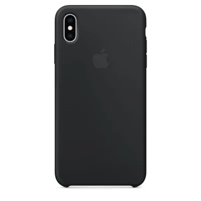 Apple iPhone XS MAX Silicone Case - Black